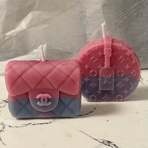 Luxury Purse Candle Set | Circular & Chic Scented Soy Wax Home Decor Cand